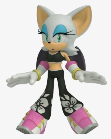 Sonic Free Riders Surprised - Sonic Free Riders Rouge, HD Png Download, Transparent PNG