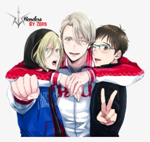 Yuri On Ice Png - Victuri Yuri On Ice, Transparent Png, Transparent PNG
