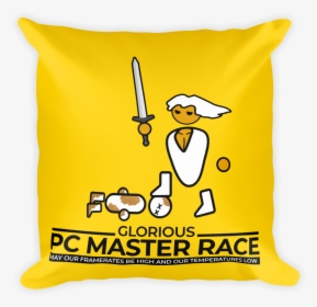 Pc Master Race Pillow - Pc Master Race, HD Png Download, Transparent PNG