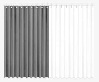 Black And White Window Curtain 52 X84 - Window Covering, HD Png Download, Transparent PNG