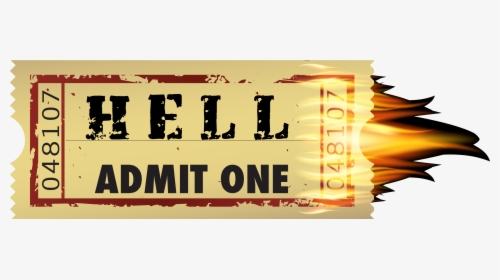 Vip Ticket To Hell , Png Download - Vip Ticket To Hell, Transparent Png, Transparent PNG