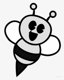 Bee Animal Free Black White Clipart Images Clipartblack - Outsourcing Icon Png, Transparent Png, Transparent PNG