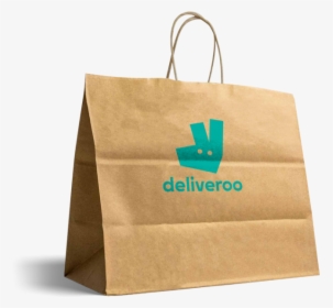 Deliveroo Paper Bag, HD Png Download, Transparent PNG