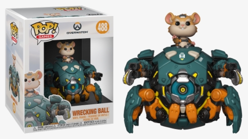 Wrecking Ball - Funko Pop Overwatch Wrecking Ball, HD Png Download, Transparent PNG