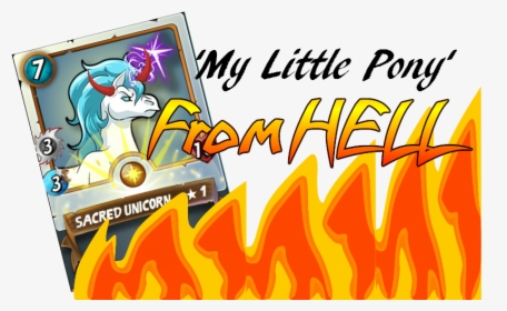 My Little Pony From Hell - Cartoon, HD Png Download, Transparent PNG