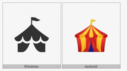 Circus Tent On Various Operating Systems - Circus Icon Png, Transparent Png, Transparent PNG