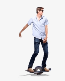 Man On Hoverboard Png, Transparent Png, Transparent PNG