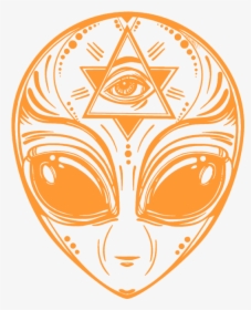 Alien Illuminati Tattoo, HD Png Download, Transparent PNG