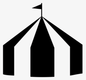 Tent Party Event Management Wedding Clip Art - Circus Tent Silhouette Png, Transparent Png, Transparent PNG