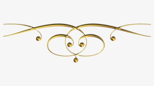 Gold Swirl Designs Png, Transparent Png, Transparent PNG