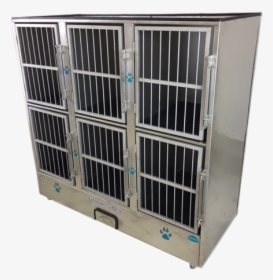 Groomer S Best Stainless Steel Multiple Unit Cage Bank - Dog Grooming, HD Png Download, Transparent PNG