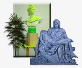 Seapunk Webpunk Green Acid Jungle Png - Saint Peter's Basilica, Pietà, Transparent Png, Transparent PNG
