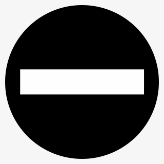 Free Vector Graphic No Entry Entry Forbidden Stop Free - No Entry Sign Black And White, HD Png Download, Transparent PNG
