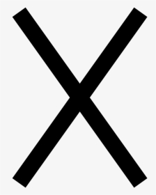 Cross Black Symbol Free Picture - Close Png, Transparent Png, Transparent PNG