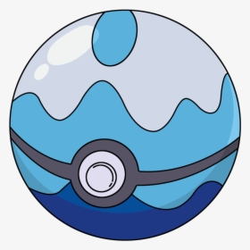 Transparent Pokeballs Png - Pokemon Dive Ball Png, Png Download, Transparent PNG