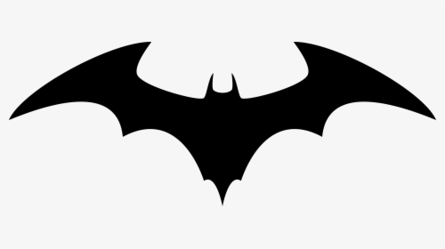 Batman,bat,black And White,clip Art,fictional - Cool Batman Symbol Drawings, HD Png Download, Transparent PNG