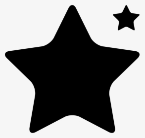 Star Shape Big And Small - Star Shape Small, HD Png Download, Transparent PNG