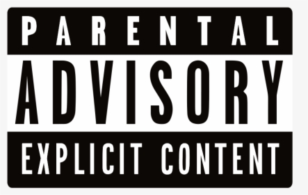Parental Advisory Explicit Content - Parental Advisory Explicit Content Sticker, HD Png Download, Transparent PNG