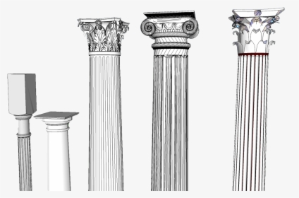 Jpg Royalty Free Column Clipart Ionian - Ionian Post, HD Png Download, Transparent PNG