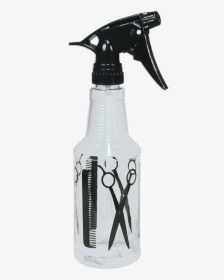 Spray Bottle Comb & Scissors - Scissors And Comb Spray Bottle, HD Png Download, Transparent PNG