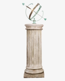 High-end French Early 20th Century Armillary Sphere - Column, HD Png Download, Transparent PNG