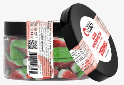 Hemp Infused Gummy Watermelon Slices - Qualia Cbd, HD Png Download, Transparent PNG