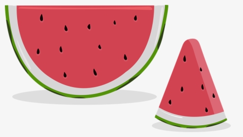 Watermelon, Fruit, Summer, Fresh, Sweet, Slice, Green - Watermelon, HD Png Download, Transparent PNG