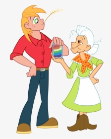 Big Mac And Granny Smith By Trinityinyang - My Little Pony Human Big Mac, HD Png Download, Transparent PNG