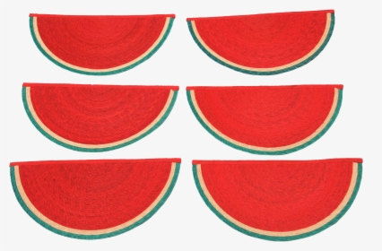 Vintage Watermelon Slice Placemats - Circle, HD Png Download, Transparent PNG
