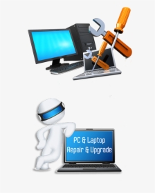 Advertisement Clipart Pc User - Computer And Printer Maintenance, HD Png Download, Transparent PNG