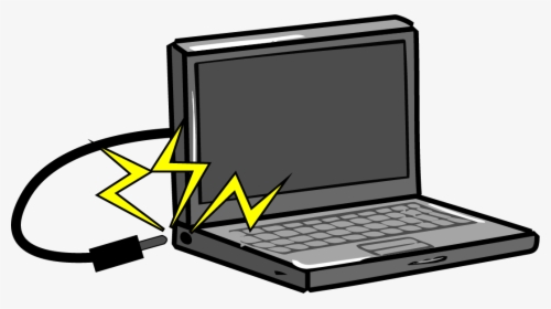 Laptop Dc Jack Repair - Broken Computer Clipart, HD Png Download, Transparent PNG