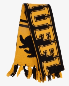 Hufflepuff Reversible Knit Scarf - Hufflepuff Yellow Harry Potter Png, Transparent Png, Transparent PNG