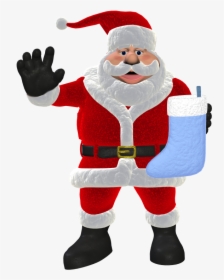 Holiday Clipart Teacher - Santa Claus, HD Png Download, Transparent PNG
