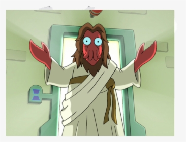 Futurama Zoidberg As Jesus, HD Png Download, Transparent PNG
