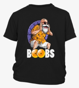 Master Roshi - Boobs Shirt, HD Png Download, Transparent PNG