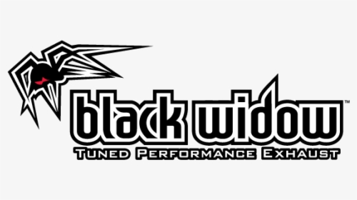Black Widow Exhaust Logo, HD Png Download, Transparent PNG