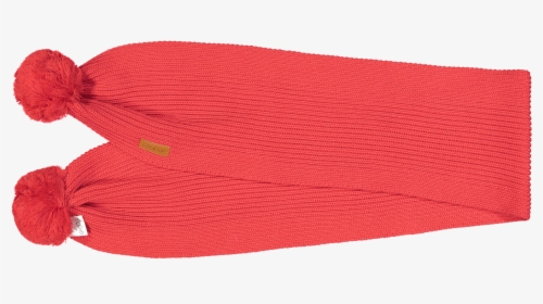 Scarf With Tufts, Bright Red - Beanie, HD Png Download, Transparent PNG