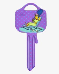 Silca Ulo50l 5 Pin Novelty Marge Deck Chair Simpsons - Bag, HD Png Download, Transparent PNG
