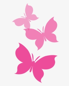 Transparent Group Of Friends Talking Clipart - Pink Butterfly Png Transparent, Png Download, Transparent PNG