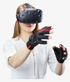 Manus Vr - Virtual Reality Helmet And Gloves, HD Png Download, Transparent PNG