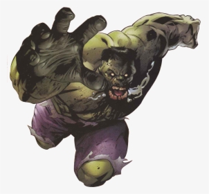 Villains Wiki - Hulk Zombie, HD Png Download, Transparent PNG