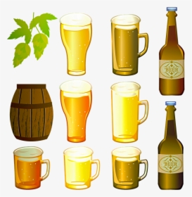 Beer, Beer Bottle, Oktoberfest, Drink, Alcohol, Glass - Lager, HD Png Download, Transparent PNG