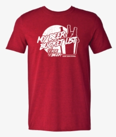 Beer Bucket List Tee - Branded Boys T Shirt Designs, HD Png Download, Transparent PNG