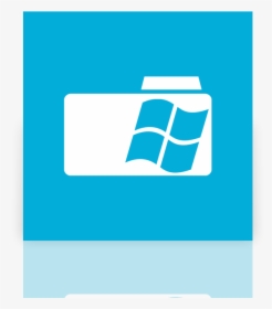 Folder, Window, Mirror Icon - Icon, HD Png Download, Transparent PNG
