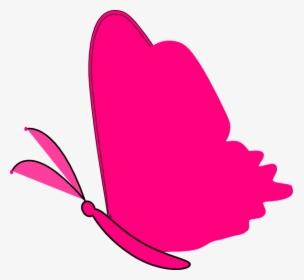 Pink Butterfly Clipart Png, Transparent Png, Transparent PNG
