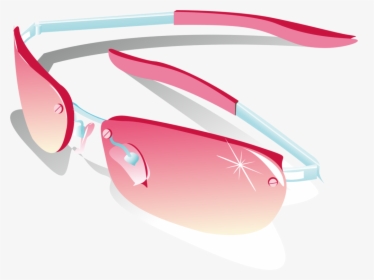 Pink,sunglasses,vision Care - Travel Vector, HD Png Download, Transparent PNG