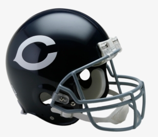 Chicago Bears Vsr4 Authentic Throwback Helmet - Football Helmet, HD Png Download, Transparent PNG