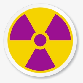 Radioactive Decay Nuclear Power Radiation Hazard Symbol - Radiation Symbol Red, HD Png Download, Transparent PNG