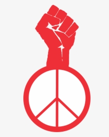 Occupy Wall Street Fight Power Peace People Peace Symbol - Peace And Justice Symbol, HD Png Download, Transparent PNG