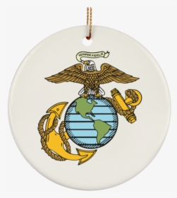 Jimmo Designs Original Eagle Globe & Anchor Ceramic - Us Marines Logo Tattoo, HD Png Download, Transparent PNG